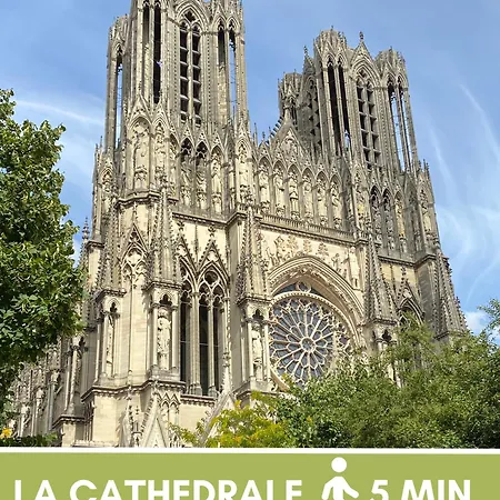 Apartamento Le Chapitre - Appartement Centre - Terrasse - Climatisation - Reims Reims