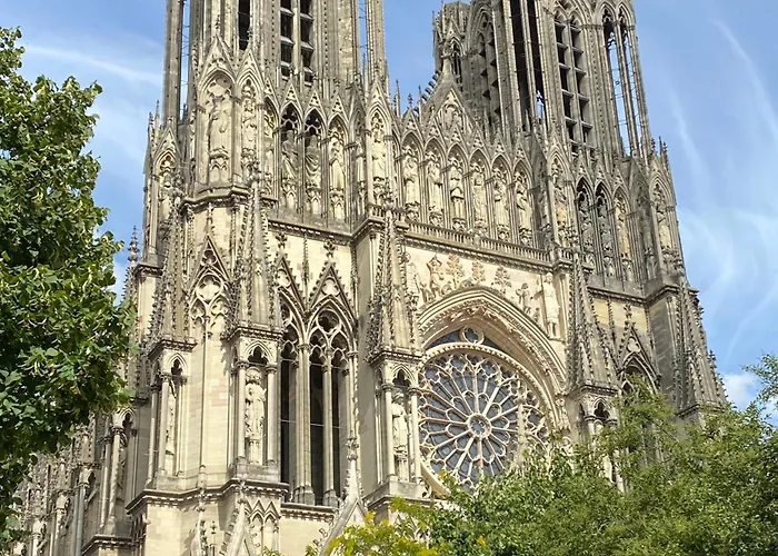 Daire Le Chapitre - Centre - Climatisation - Terrasse Reims